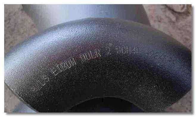 90度對(duì)焊彎頭尺寸